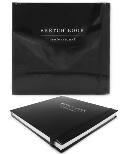 скетчбук а5 50л 160гр "черный" тв.обл. Скетчбук а5 50л 160гр "черный" тв.обл.