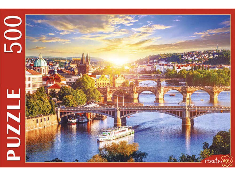 пазлы 500 дет. "чехия. рассвет над прагой" Пазлы 500 дет. "чехия. рассвет над прагой"