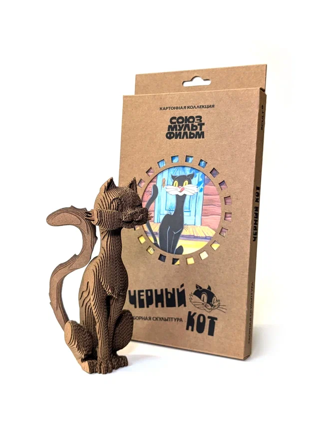 голова крафт "черный кот" микро Голова крафт "черный кот" микро