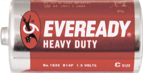 Элемент питания r14 "eveready heavy duty" (солевой)