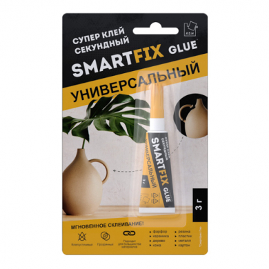 Клей секунд. унив. "smart fix" 3г