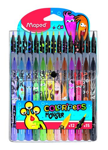 Набор для рисования "maped "color'peps monster" 27 пр.