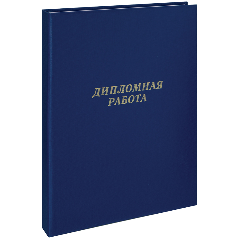 Папка "дипломная работа" без листов artspace синяя (3 отверстия)