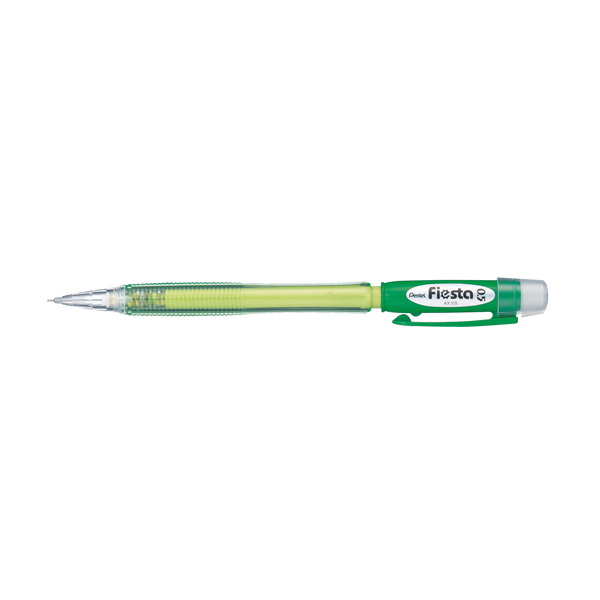 Карандаш авт. 0,5 мм "pentel fiesta" зелёный с рез.