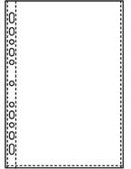 Папка-вкладыш с перф. а4 (мультифора) 30мк глянц.