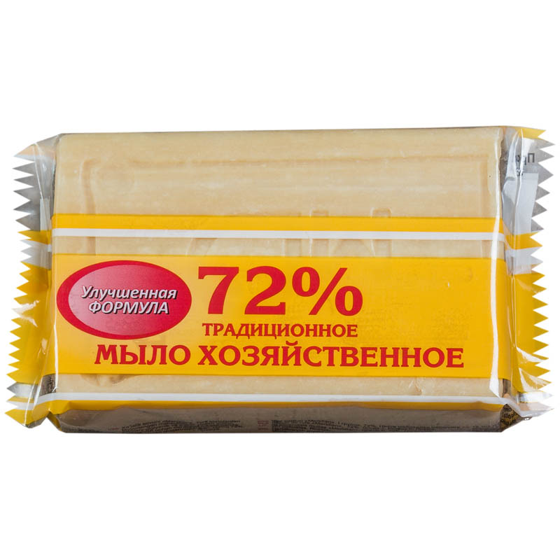 Мыло хозяйственное 72% 200г (в упаковке)