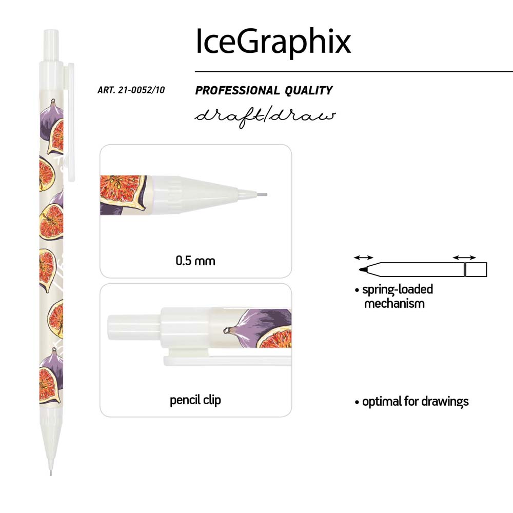 Карандаш авт. 0,5мм bruno visconti "инжир"