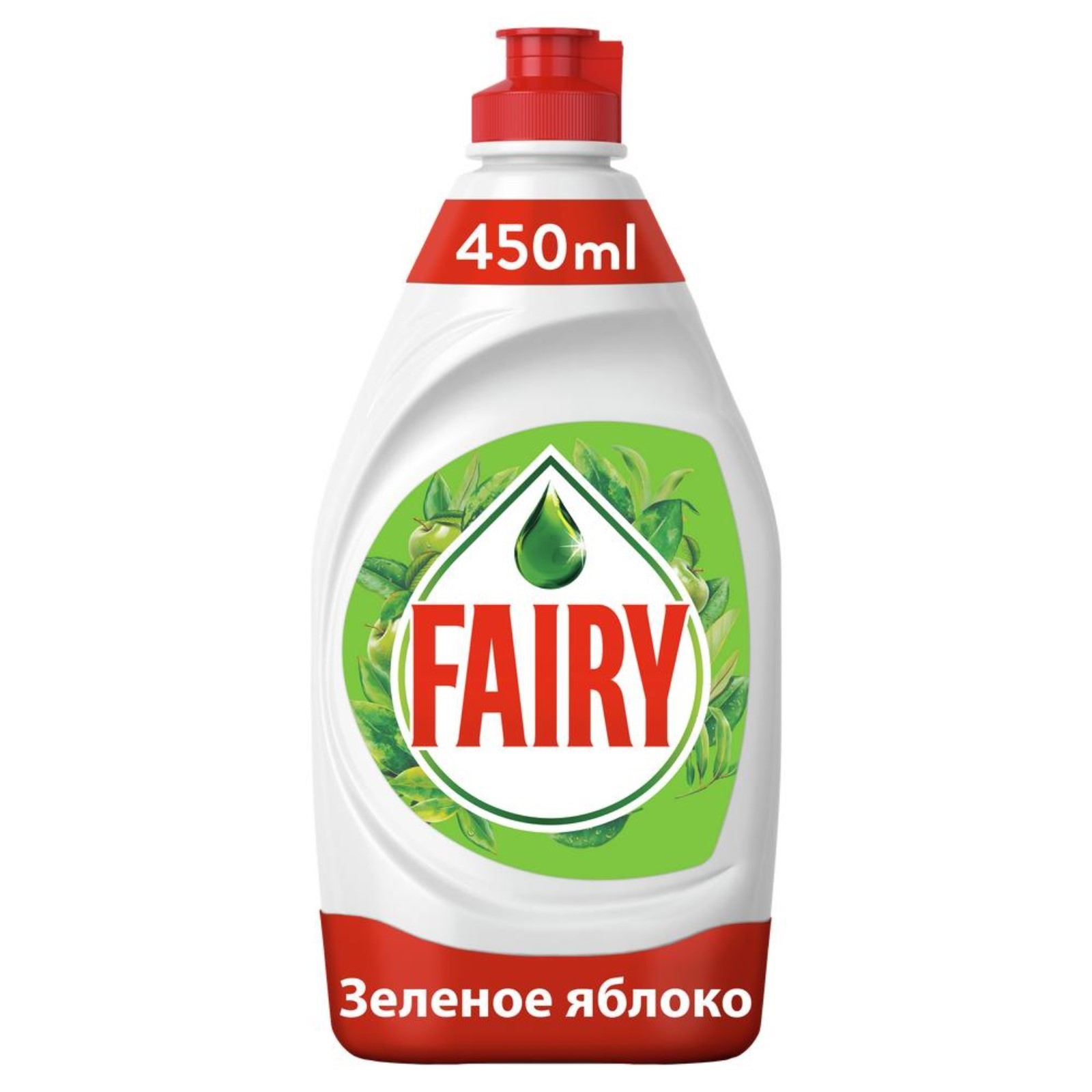 Средство д/мытья посуды "fairy яблоко" 450мл.