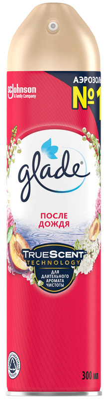 Освежитель воздуха "глэйд после дождя" 300 мл.
