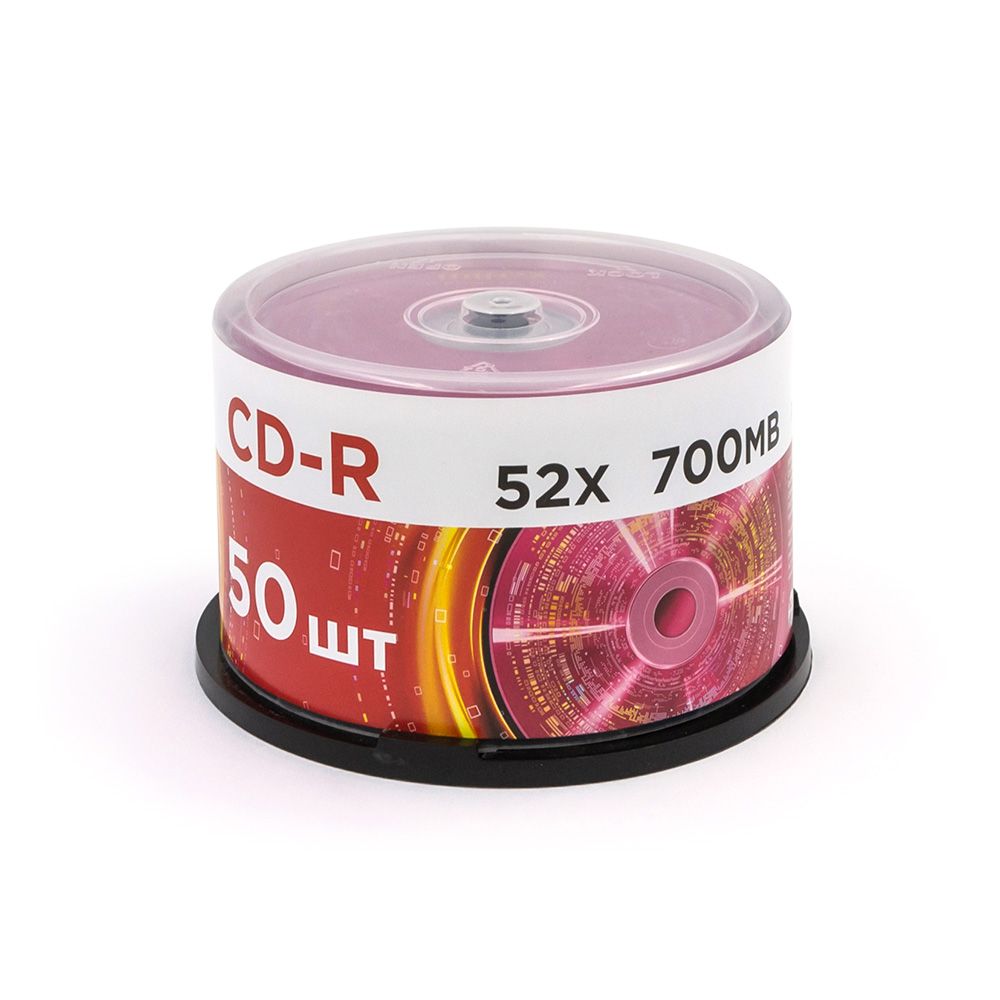 Диск cd-r "mirex" маximum 52х cakebox 50шт