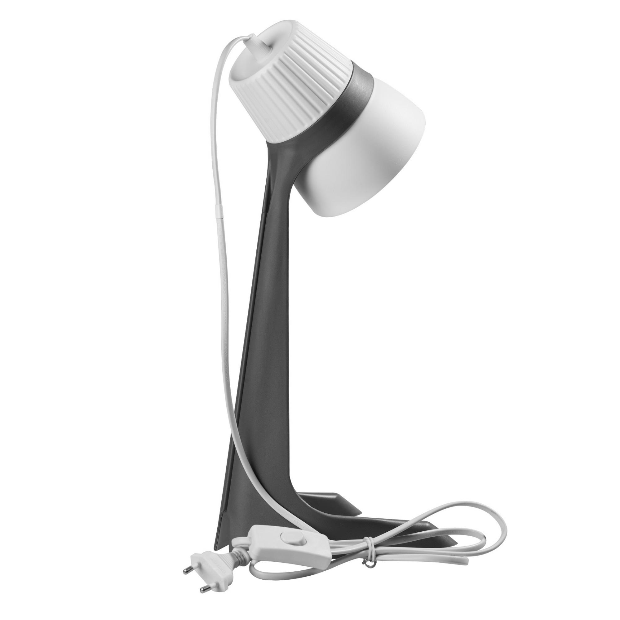 Светильник uniel "ulo-k22" grey/white 40вт,е14