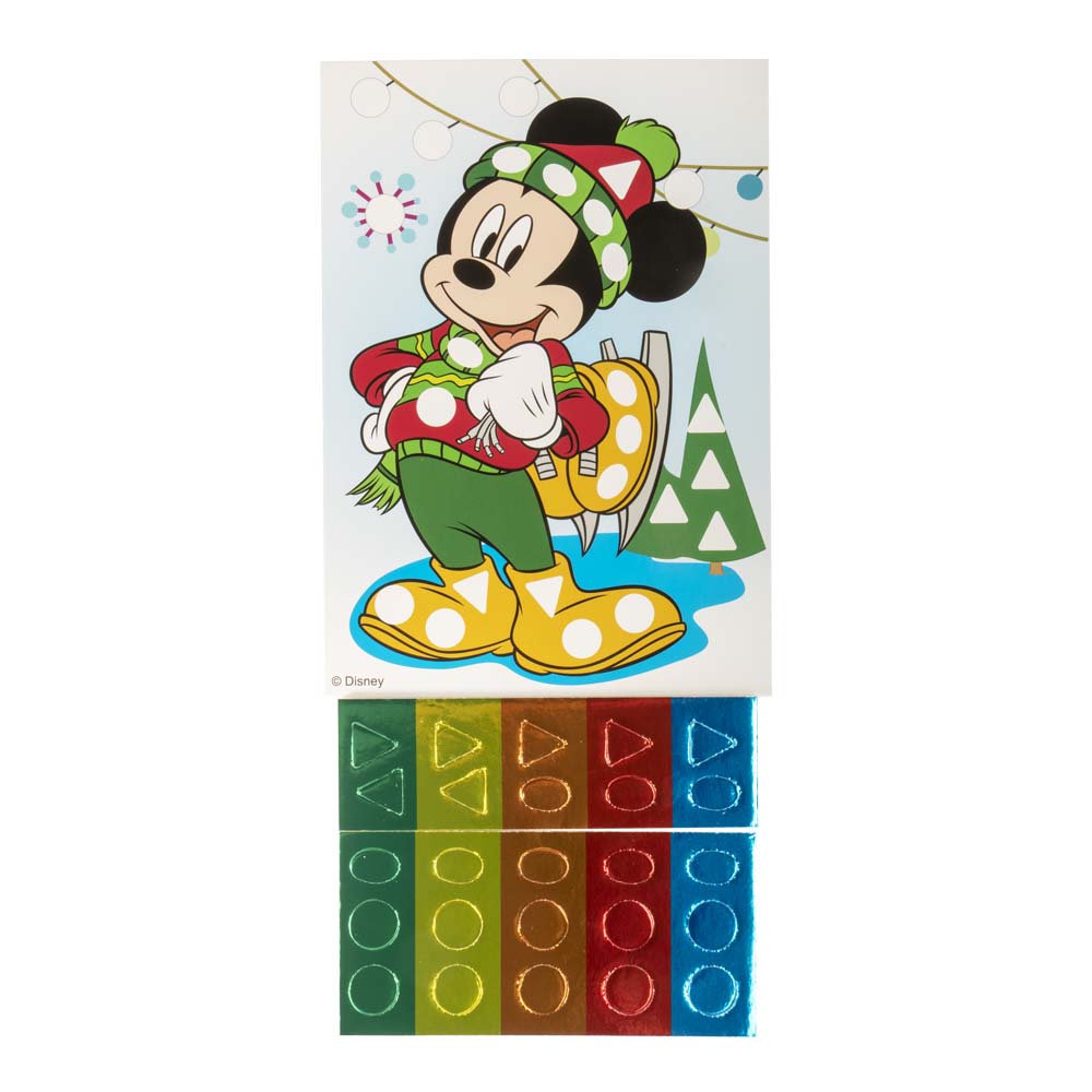 Набор д/творч. новогодняя мозаика disney "микки маус"