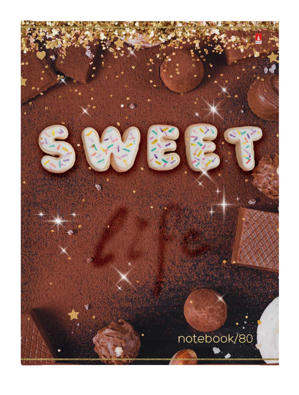 Книжка записная а6 тв.обл. 80л. кл. "sweet life" (альт) глянц.лам.