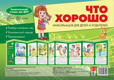Стенд-гармошка "что хорошо"