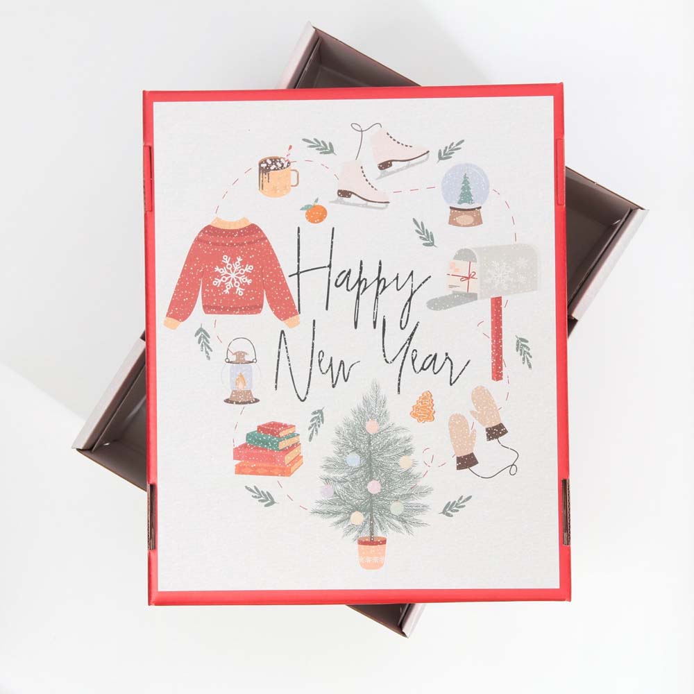 Коробка подарочная "хюгге" 31,2х25,6х16,1см