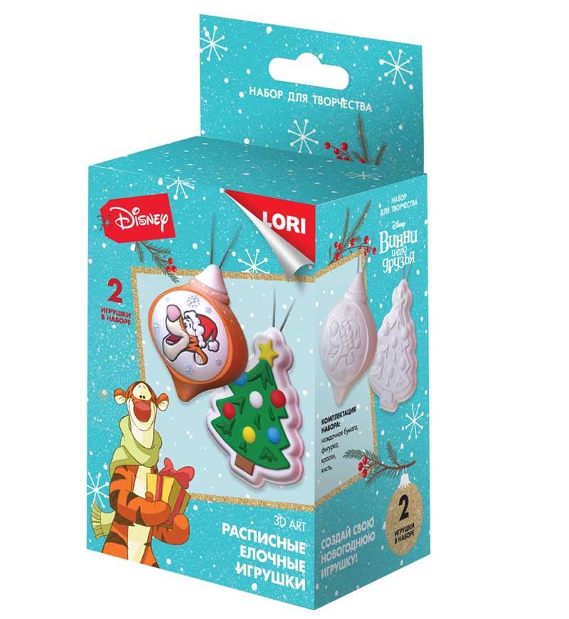 Набор д/творч.раскр.игрушка "disney" "тигруля"