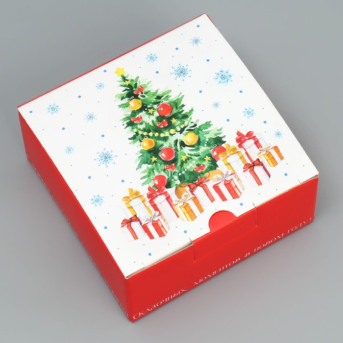 Коробка "сказочных моментов" 15х15х7см