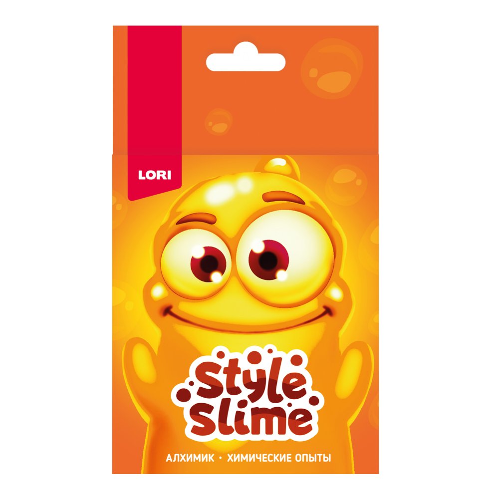 Набор для опытов "style slime" жёлтый