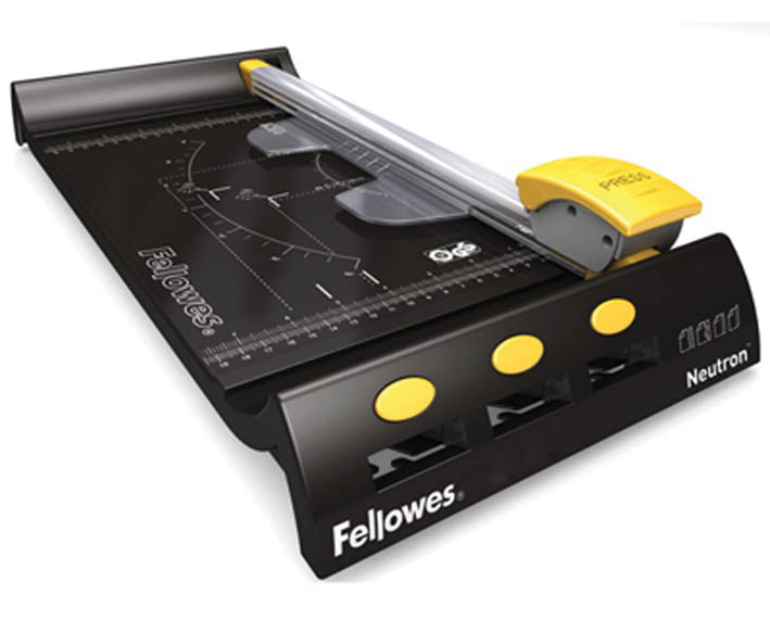 Резак д/бумаги роликовый "fellowes" а4 "neutron" 10л