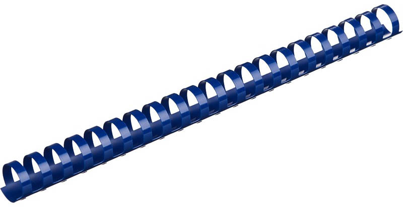 Пружина пластик.fs 14 мм (81-100л.) синяя (100 шт.)