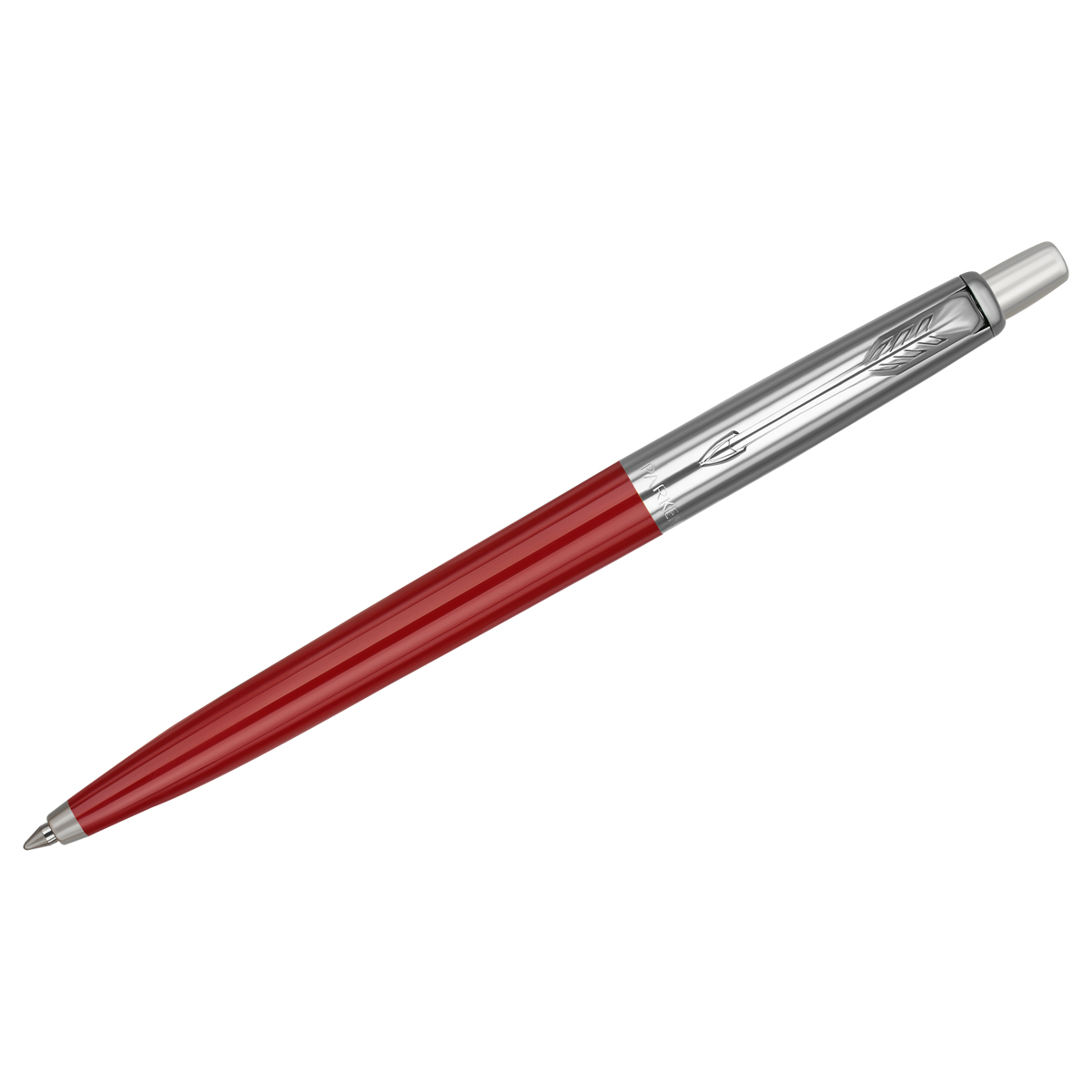 Ручка шар.авт. parker "jotter originals recycled red ct" синяя 1мм