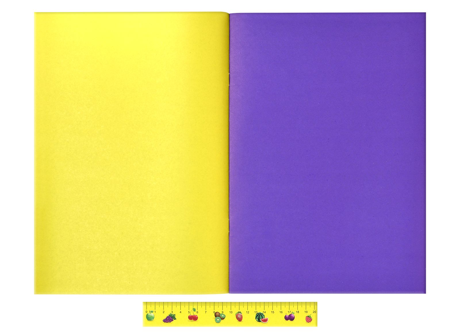 Бумага цветная а4 16л. 8цв. двустор. немелов. (каляка-маляка) скоба