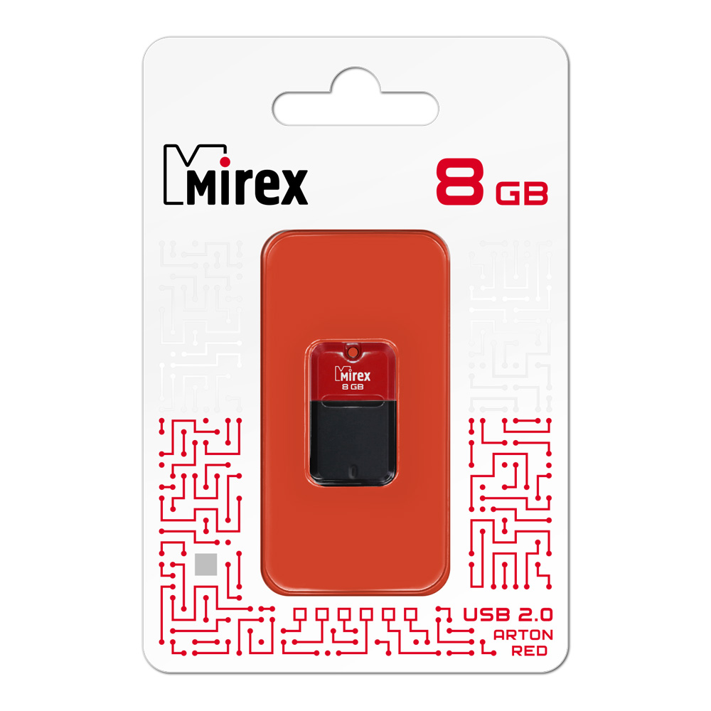 Флэш-накопитель usb2.0 8 гб "mirex" "arton"