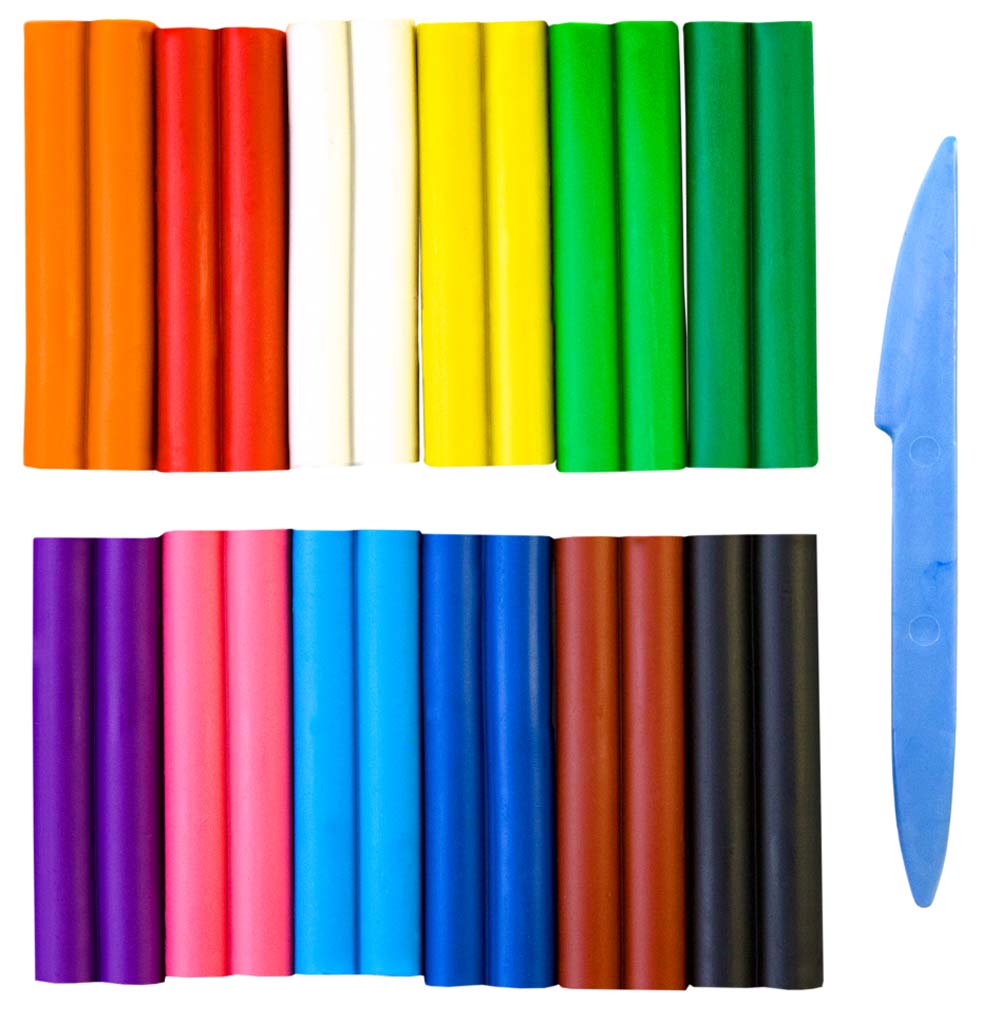 Пластилин восковой "фантазия" ("луч") 12 цветов 180гр стек