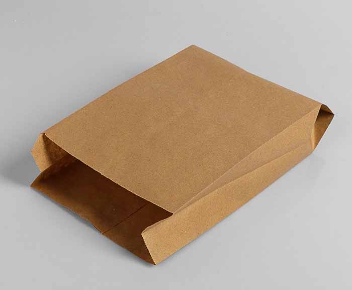 Пакет подарочный крафт фасовочный (30х17х7см)