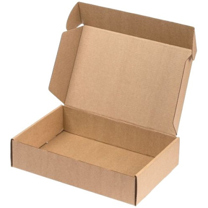 Коробка подарочная крафт 20х15х4см сборная