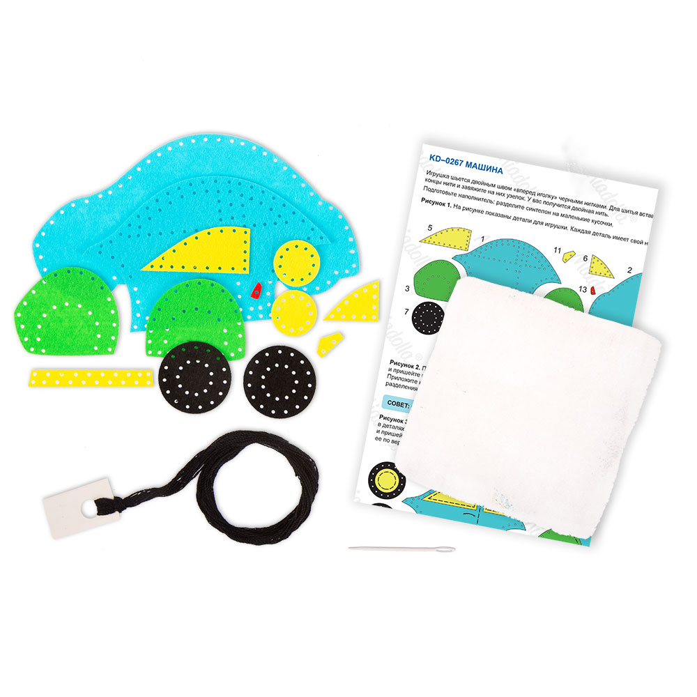Набор д/изготов.игр.miadolla kids "машина"