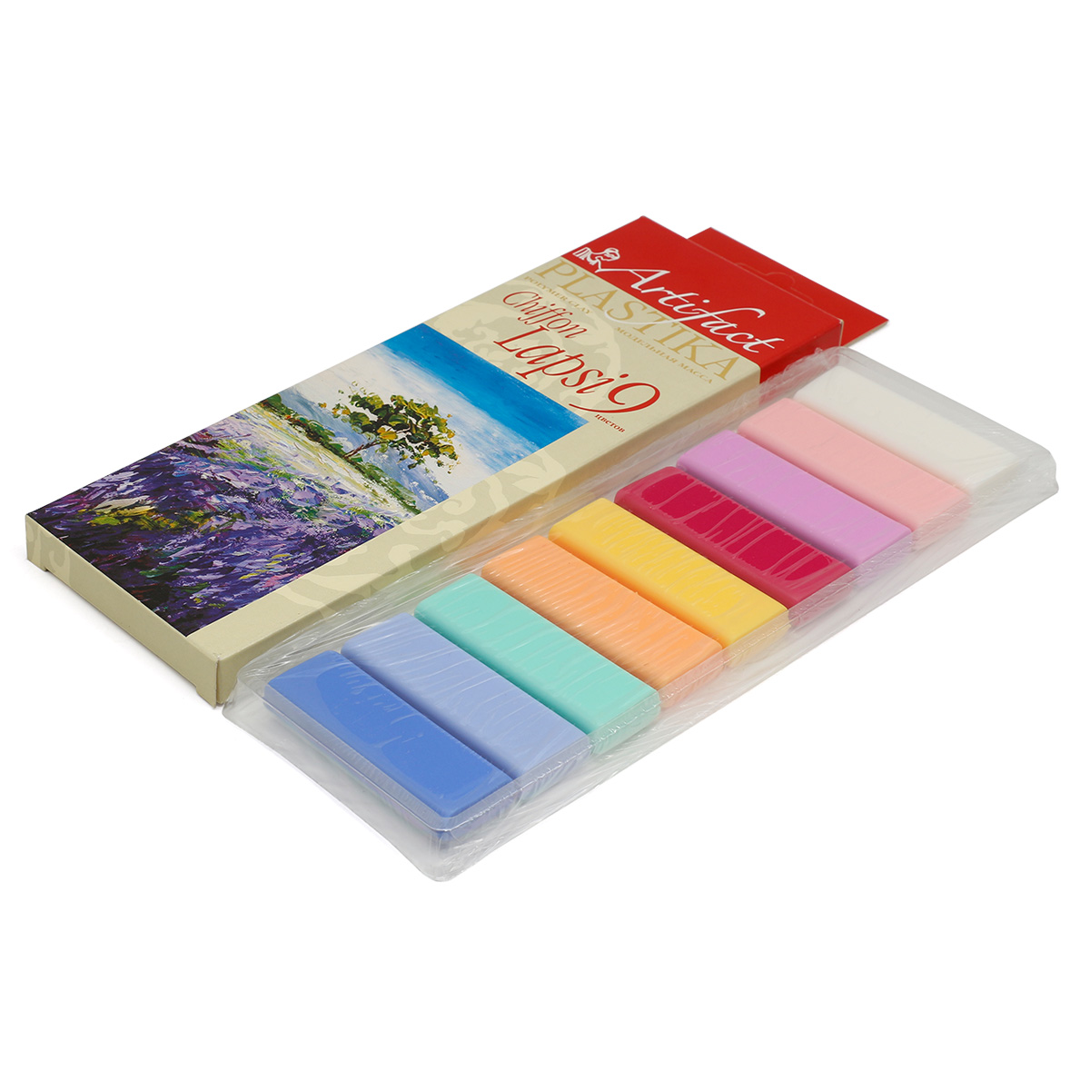 Пластика "lapsi chiffon" 9 цветов шифон 180г