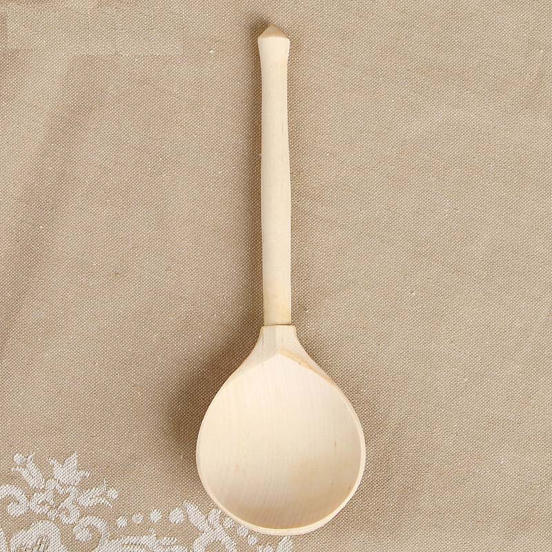 Ложка полубаская фрезерная без росписи