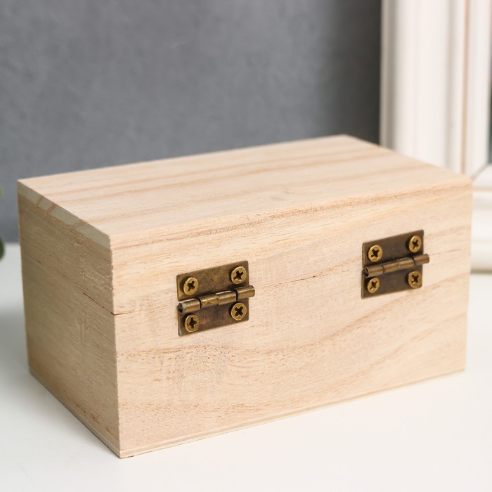 Шкатулка для росписи прямоугольн. 5,5х10х6см