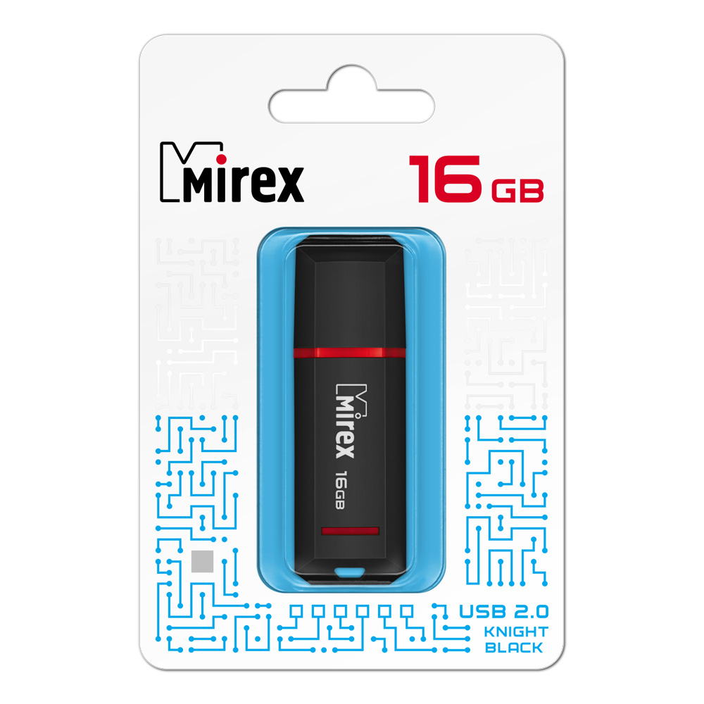 Флэш-накопитель usb2.0 16 гб "mirex" "knight"