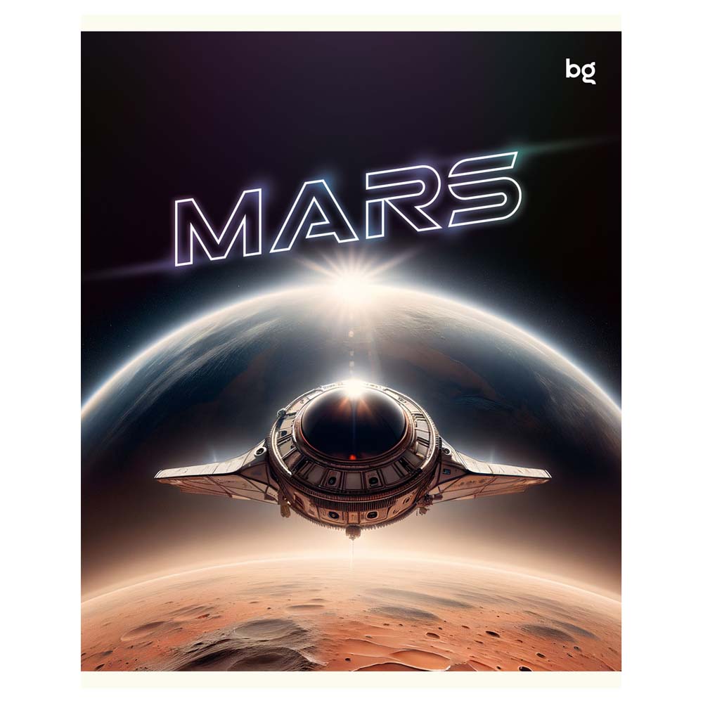 Тетрадь 48 л. кл. "mars" (bg) ,асс-т