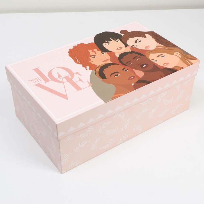 Коробка подарочная "love" 32,5х20х12,5см