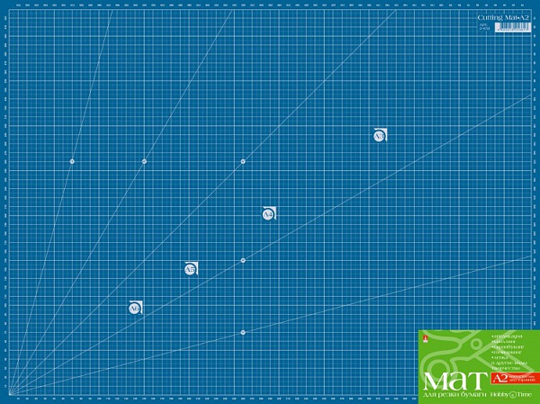 Мат для хобби а2, 3 мм, 60х45 см
