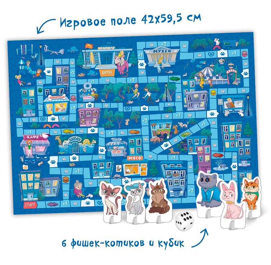 Игра "кошачий патруль" ("геодом)"
