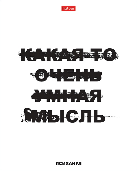 Тетрадь 48л. кл. "психанул" (hatber) б/б,асс-т