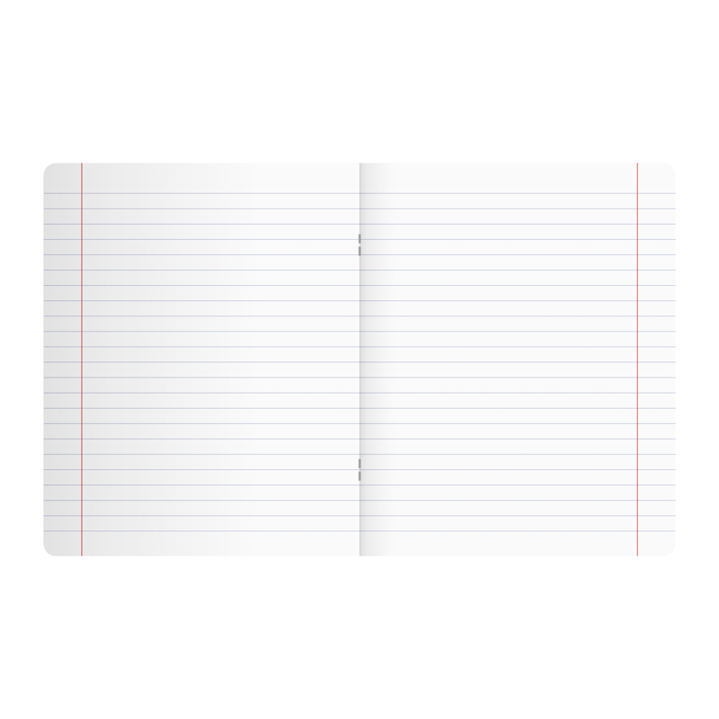 Тетрадь 24 л. лин. "отличная" голубая (bg) б/б