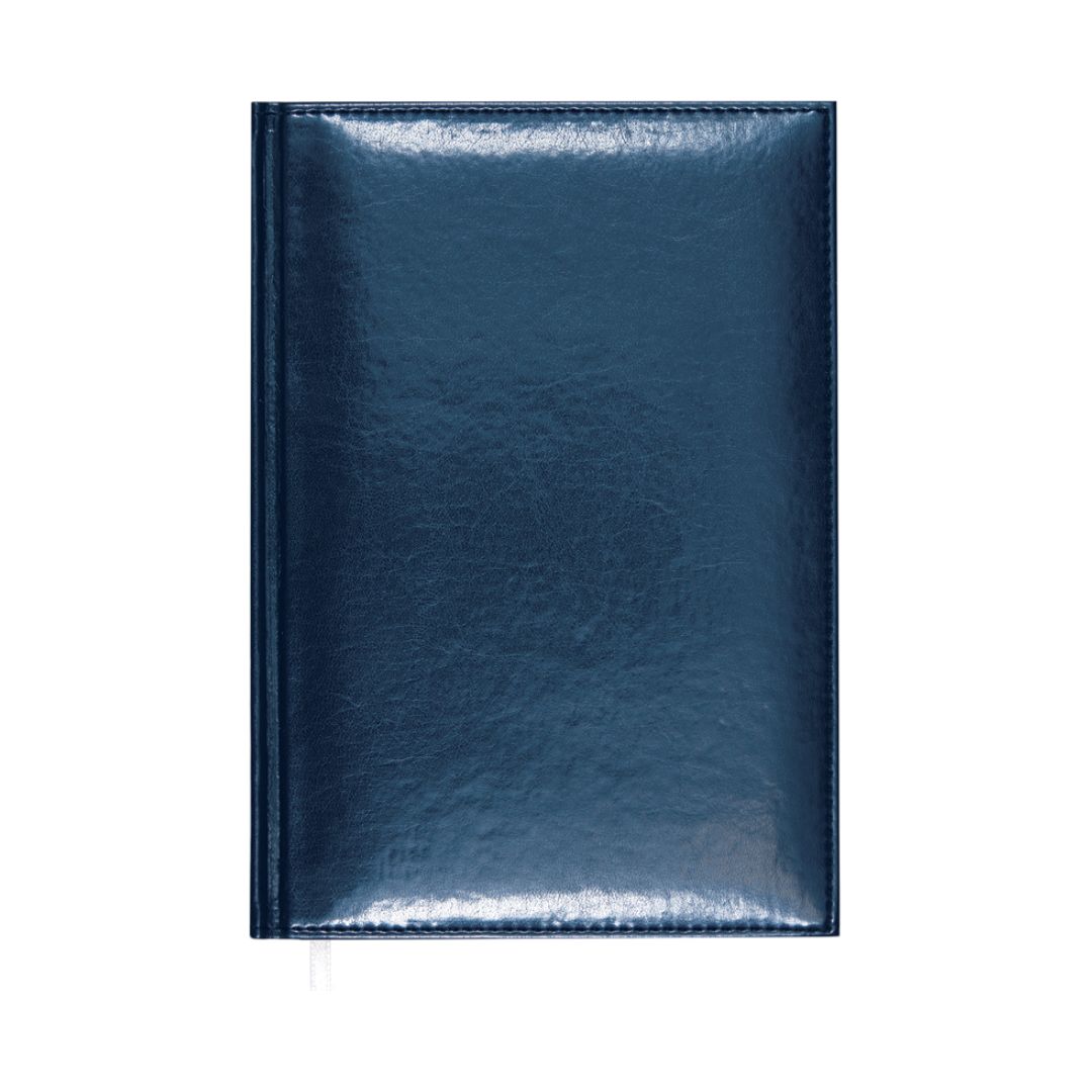 Книжка записная а4 тв.обл. 64л. кл. "visa" тёмно-синяя (attomex) кож.зам.