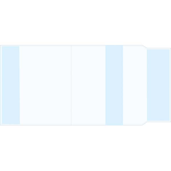 Обложка для учебника пвх прозр. 120мкм devente (230х455мм) универс. 10шт.