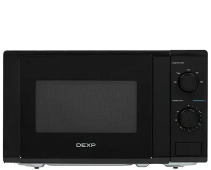 Микроволновая печь dexp 700вт 20л черный