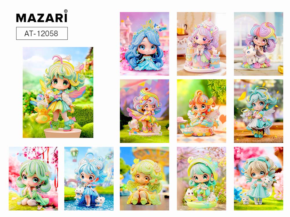 набор д/творч. алмазная мозаика 23х30см частичная выкладка на подрамнике асс-т Набор д/творч. алмазная мозаика 23х30см частичная выкладка на подрамнике асс-т