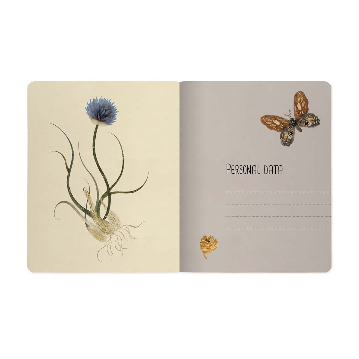 Тетрадь 48л. кл. "bloom flowers" (bruno visconti) б/б,софт тач,фольга,дв.обл.,асс-т