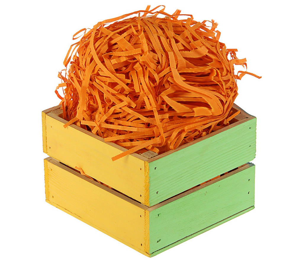 Наполнитель бумажный 50г оранжевый