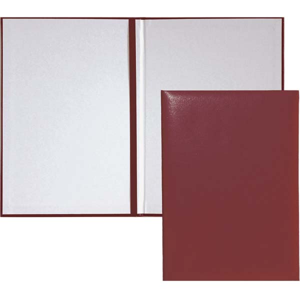 Папка адресная а4 бумвинил бордовая