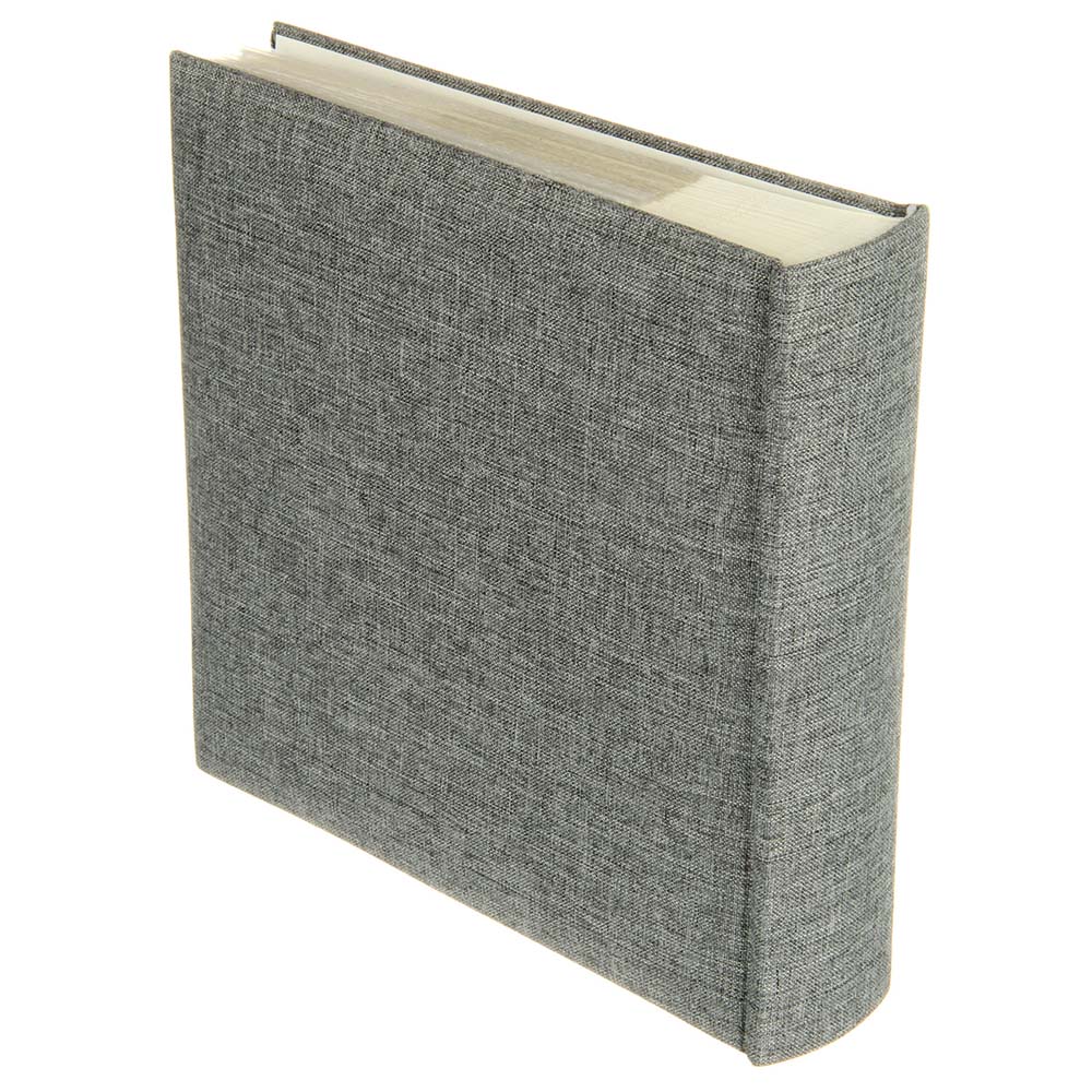 Альбом для фото на 200 ф. 10х15см "классика серый"