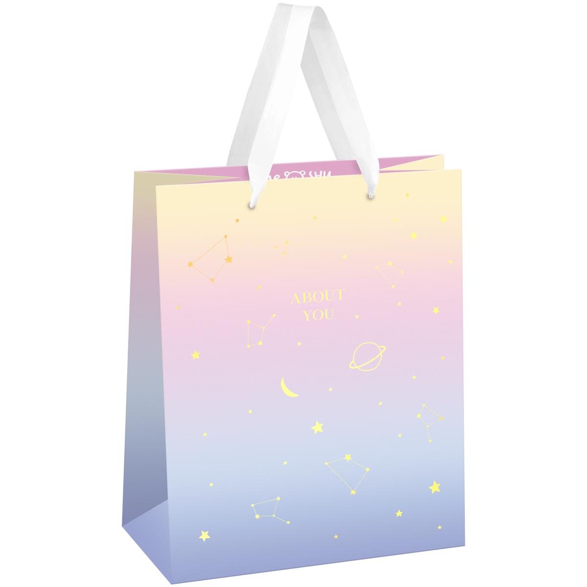Пакет подарочный "universe" (18х23х10см)